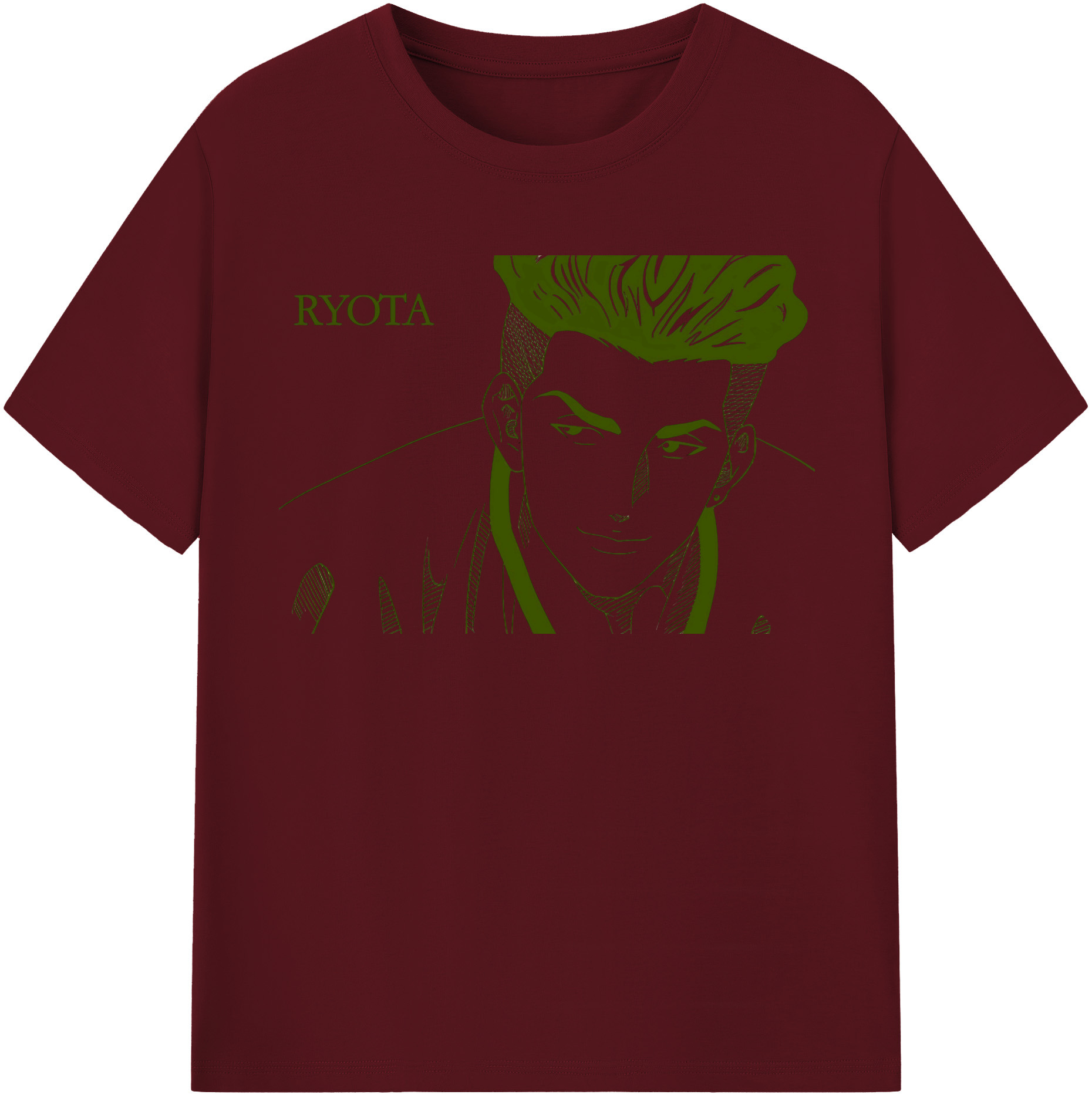SLAM DUNK／スラムダンク 綿100％半袖Tシャツ（フロントプリント）